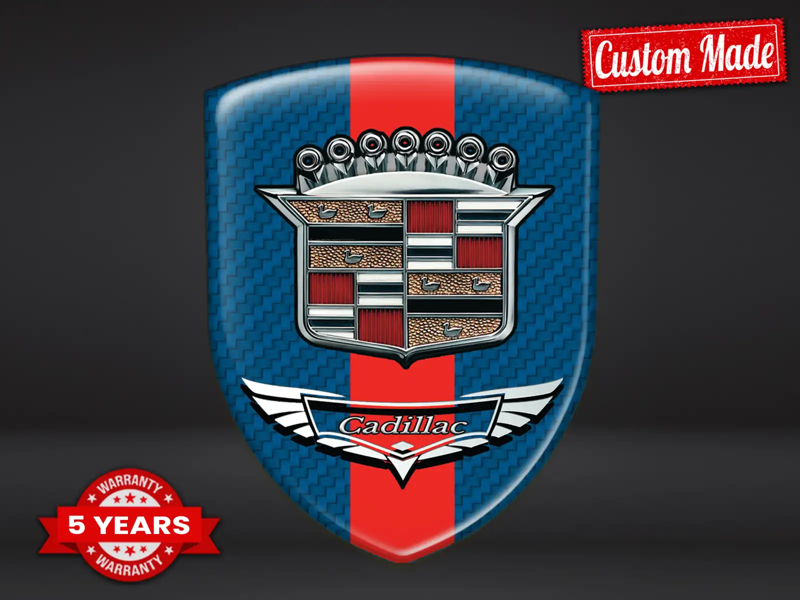 Cadillac Adesivi Servizio Auto Max Resistenti Attuali Pro ST